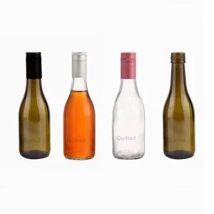 Factory Price 187ml Mini Wine Bottles Wine Glass Bottle Bulk Wine Bottles in Stock High Quality with Screw Cap