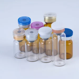 Factory Price 3ml 5ml 6ml 7 ml 10ml Pharmaceutical Injection Glass Vials With Rubber Stopper Formedicine