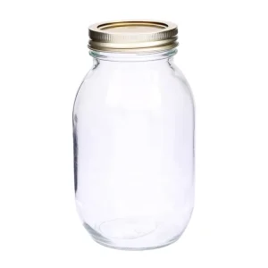 Factory Price 4oz 8oz 10oz 12oz 16oz 32oz Wide Mouth Glass Mason Jar for Jam Canning Food Storage