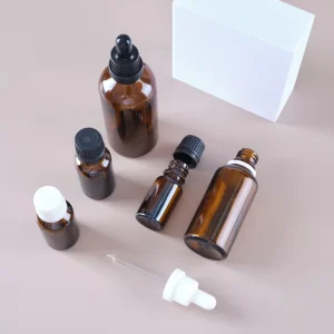 Factory-Produced 10ml 30ml Empty Essential Oil Glass Dropper Bottle with Screw Cap