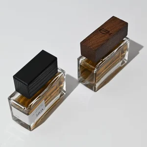 Factory Rectangular Glass Perfume Spray Bottle 50ml