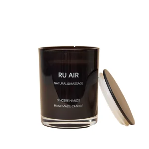 Factory Straight-Sided Glass Jars Candle Jars Luxury Clear Glass Candle Jar 8oz Candle Container Candle Vessels with Lid