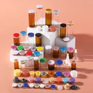 Factory Supply 1ml 2ml 3ml Sterilized Glass Vials with Custom Printing, Caps, and Labels