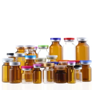 Factory Supply 2ml 4ml 8ml 10ml 20ml 25ml 30ml Laboratory Glass Vial for Medicinal Injection Packaging and Peptide Powder Storage