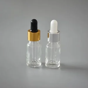 Factory Supply Flat Glass Dropper Bottle 10ml 50ml Cosmetic Essential Oil and Skin Care with Reed Diffuser