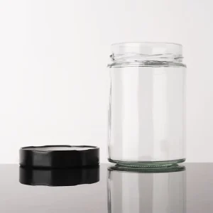 Factory Wide Mouth Recycled Glass Preserving Canned Jars