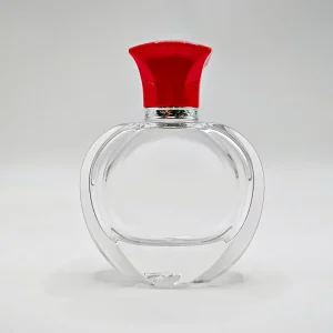 Factory’s Best Seller Round Transparent Glass Perfume Bottles with Lid