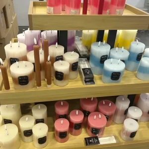 Flameless Glass LED Candle Battery Operated Flickering LED Candle for Home