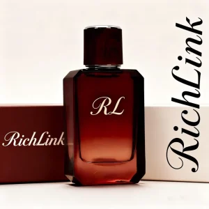 Flat Glass Perfume Bottle Gradient Red 30ml 50ml 100ml Empty Perfume Glass Bottle