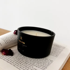 Floral Scented Candle with Cereal Scent for Home Decoration