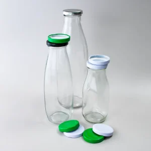 Food Grade 48mm Tinplate Closures Metal Twist Off Lids Glass Bottle Jar Lug Cap with Plastisol Liner