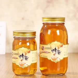 Food Grade 500g and 1000g Honey Jar Packaging Empty Honey Jars