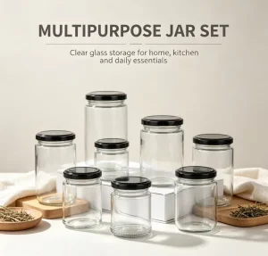 Food Grade Borosilicate Glass Storage Container With Leak Proof Seal Transparent Design For Baby Food