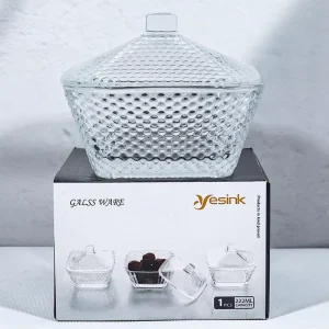 Food-Grade Glass Candy Jar for Snacks