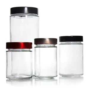 Food Grade Glass Containers Glass Jar 180Ml 200Ml 220Ml for Packaging Food Candle Glass