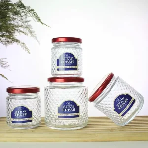 Food-Grade Glass Honey Jars
