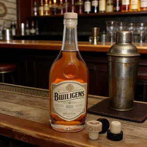 Food-Grade Heat-Resistant Glass Bottle, 500ml 750ml, for Rum, Sake, Brandy, Gin, and Liquor