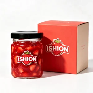 Food Grade Recycled Clear Glass Canning Jar for Honey, Sauce, Jam, and Candy