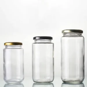 Food Grade Round 1kg Glass Honey Jar with Lid
