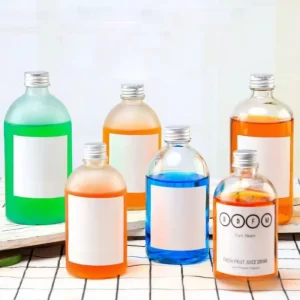 Food-Grade Soda-Lime Glass Bottles for Milk Tea, Coffee, Cold Brew, Fruit Wine, Baijiu and Brine