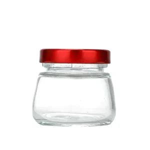 Food Grade Transparent Glass Bottle Sealed Jar for Cubilose LGG-055 30ml 50ml 80ml 100ml