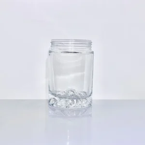 Food Grade Transparent Glass Jar with Lid for Chili Sauce, Honey, and Jam, LGG-055
