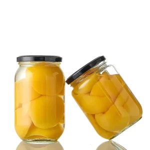 Food Grade Transparent Sealed Glass Jar for Fruit, Chili Sauce, Honey, and Jam with Lid LGG-017
