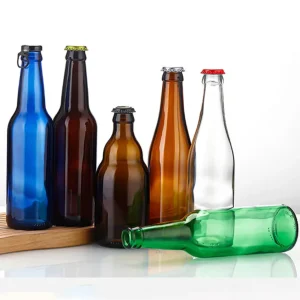 Food-Safe Glass Beer Bottles for Beer and Beverage Packaging