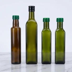 Food grade Glass Olive Oil Bottles for at Present Stock