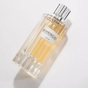 Fragrance Manufacturer 100ml Cylinder Empty Transparent Glass Perfume Atomizer Bottle with Pressurized Spray