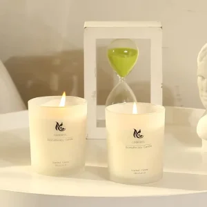 Fragrance Wedding Gift Box Set Handmade Smokeless Aromatherapy Soy Wax Scented Candles Glass Jar Holiday Thanksgiving