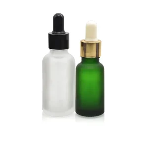 Free Sample Frosted 5ml 10ml 15ml 20ml 30ml 50ml 100ml Essential Serum Hair Oil Glass Dropper Bottles