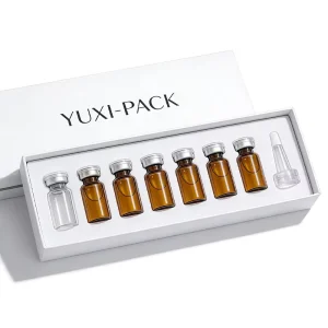 Freeze-Dried Powder Pharmaceutical Glass Vial with Rubber Stopper for Essence Samples