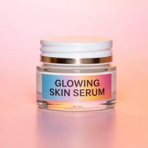 Frosted Glass Cosmetic Jar for Face Cream and Serum 15g 30g 75g