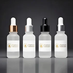 Frosted Glass Dropper Bottle 20ml 30ml 50ml 100ml for Lotion Essence Serum Foundation Skincare Cosmetic Packaging
