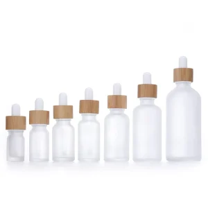 Frosted Glass Dropper Bottle 5ml 10ml 15ml 20ml 30ml 50ml 100ml with Essential Oil White Personal Care Available