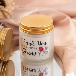 Frosted Matte Amber Glass Candle Jar 70ml 100ml 120ml 200ml 300ml for Candle Making