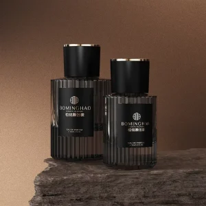 Germany Hot Selling 50ml Perfume Bottle Custom Square Cylinder Diffuser Packaging Roll Packaging Screen Printing
