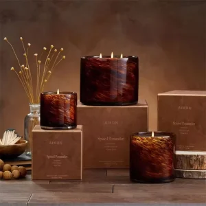 Gift-Boxed Custom Logo Long-Burning Scented Candles Living Room Fragrance Candle