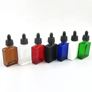 Gifts and Crafts Glass Dropper Bottle Essential Oil White Porcelain Glass Dropper Bottle 30ml