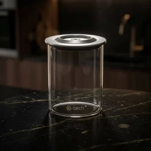 Glass Airtight Food Jar 400ml 600ml 800ml 1000ml 1200ml 1700ml BPA-Free Transparent Vacuum-Sealed Canister