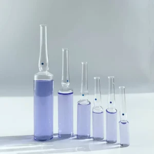 Glass Ampoule 1 2 5 10 20ml Curved Neck Easy to Break Injection Bottle Preserving Strains Microorganisms Pharmaceutical Use