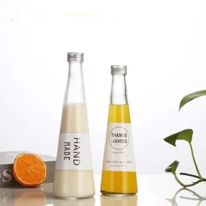 Glass Beverage Bottle for Wine, Drinking Water, Milk, and Other Beverages