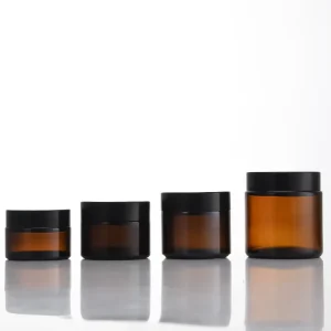 Glass Body Cream Cosmetic Jar 10g 20g 50g 100g