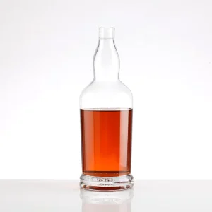 Glass Bottle Manufacturer Clear Flint Glass Liquor Bottles, 500ml 700ml 750ml, Empty
