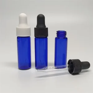 Glass Bottle and Vial with Dropper for Essential Oil