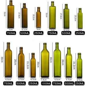 Glass Bottle for Oil