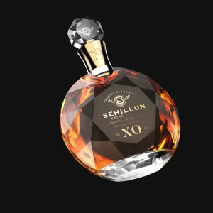 Glass Bottles Supplier Custom 700ml 1L 3L Round Glass Liquor Bottle for Whisky Vodka and Brandy