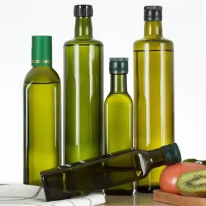 Glass Bottles for Olive Oil and Cooking Oil 500ml Custom Capacity Cork Sealing