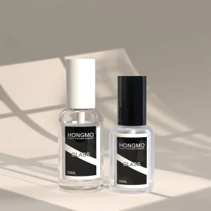Glass Bottles for Perfume Spray White Cap and Pump Spray Glass Bottles for Oil Based Fragrance with Label Craft